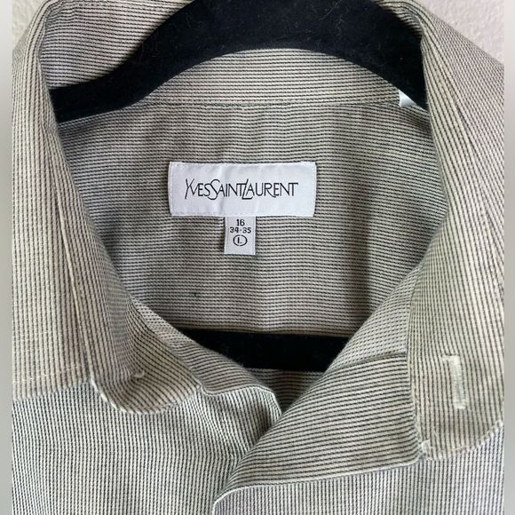 Men’s Yves Saint Laurent Button Down - Picture 1 of 4